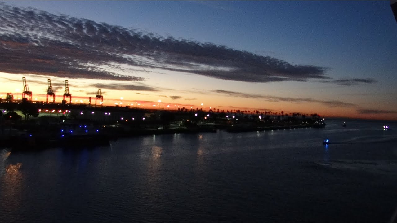 San Pedro, California - Norwegian Star Arrives at the Port of Los Angeles HD (2014)
