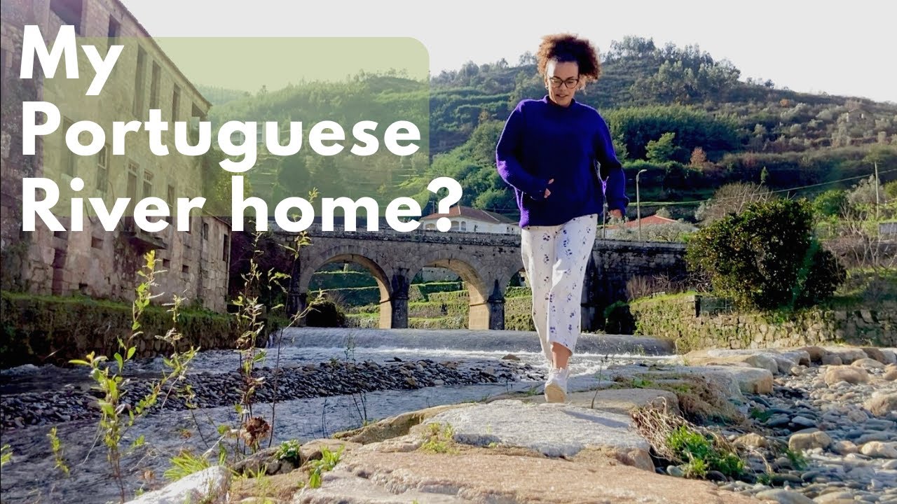 House tour in a village called Grandpa | Avô, Portugal