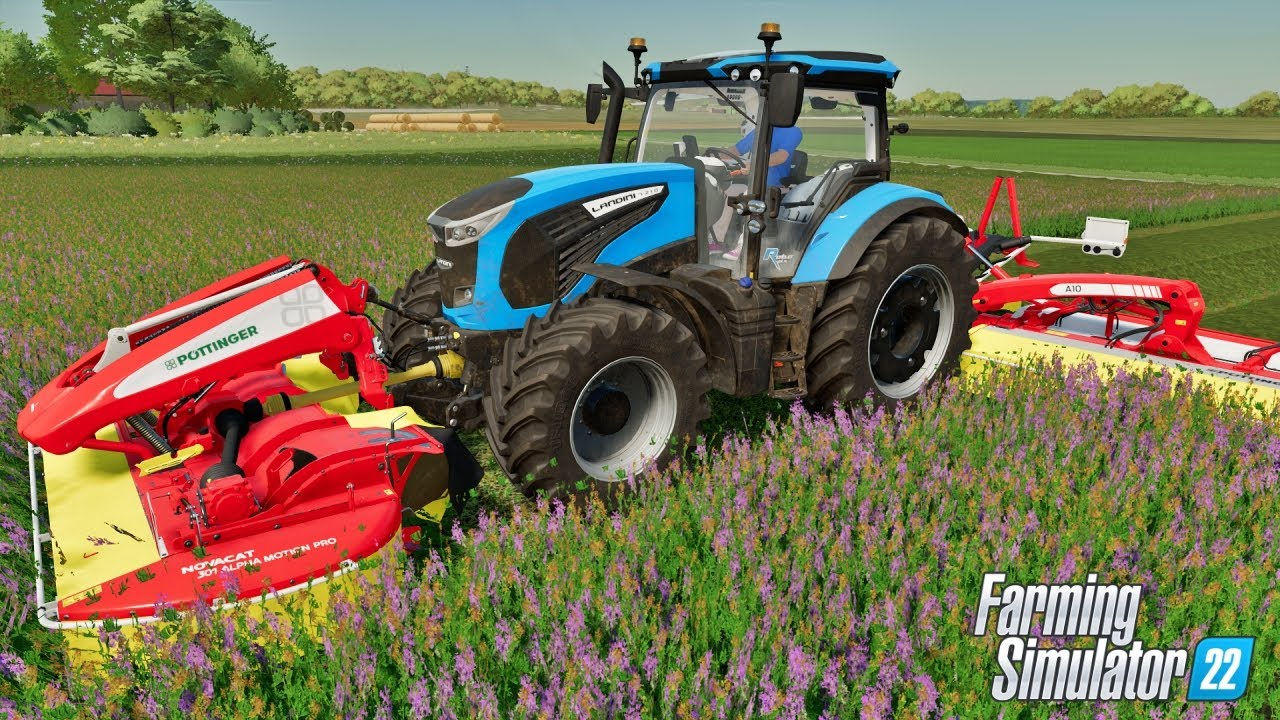 Siano z lucerny w Farming Simulator 22