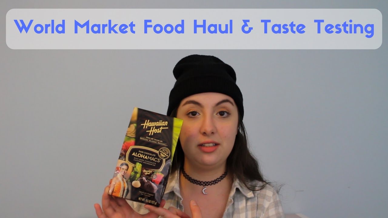 World Market Food Haul & Taste Testing