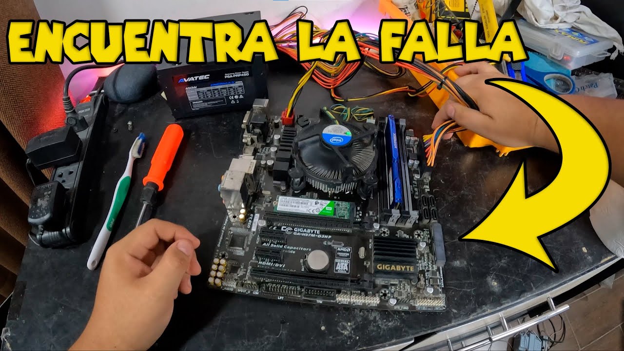 MI PC ENCIENDE PERO SE APAGA!😥 APRENDE A IDENTIFICAR LA FALLA EN TU PC! ✅🔥