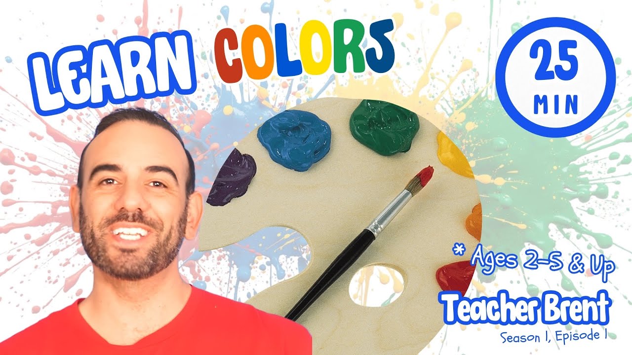 Our Favorite Colors! Learn Colors With Learning Time, Art, & A Song! (Season 1, Episode 1)