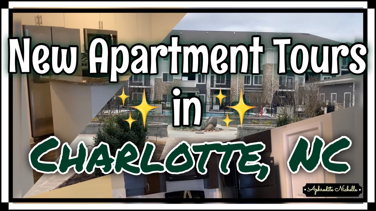 EMPTY APARTMENT TOUR PT. 2 |  NEW LUXURY APARTMENTS IN CHARLOTTE NC | 🌙APHRODITE NICHELLE🌻🖤✨