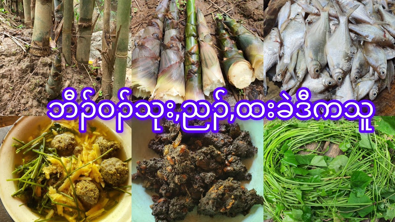 Bambooshoot with fish curry