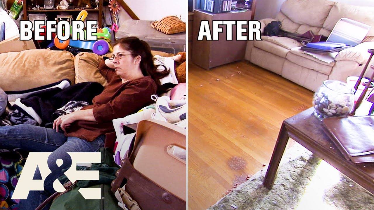 Hoarders: Forced to Sleep on the Couch — When Hoarding Takes Over (Part 2) | A&E