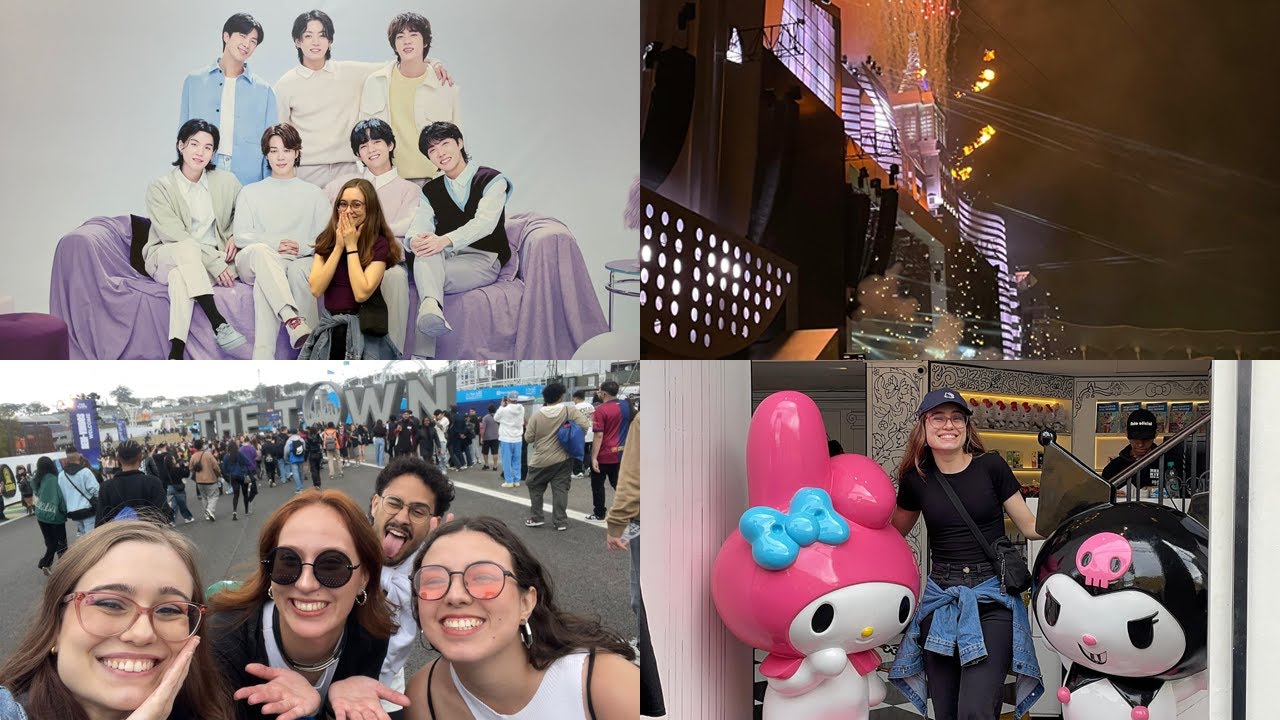 VLOG #2 São Paulo ✨ The Town, Pop-Up Store do BTS e comprinhas na Liberdade