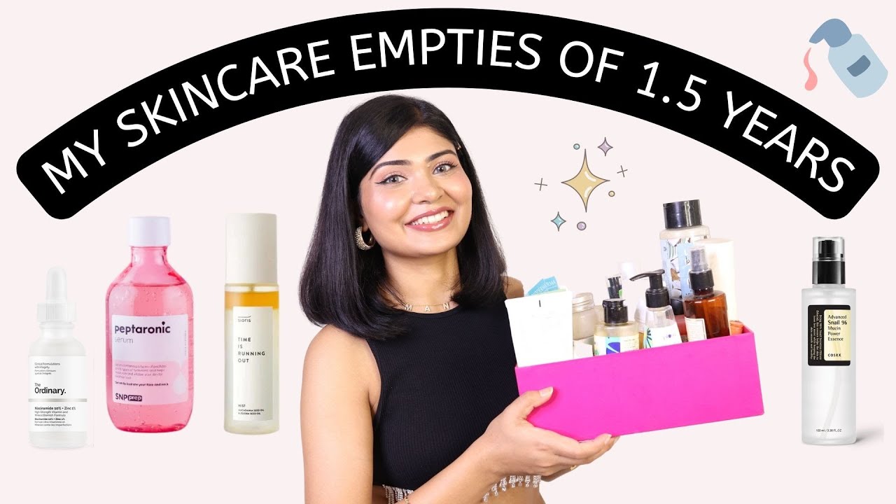 Skincare Empties of 1.5 Years 👉 Would I Repurchase?