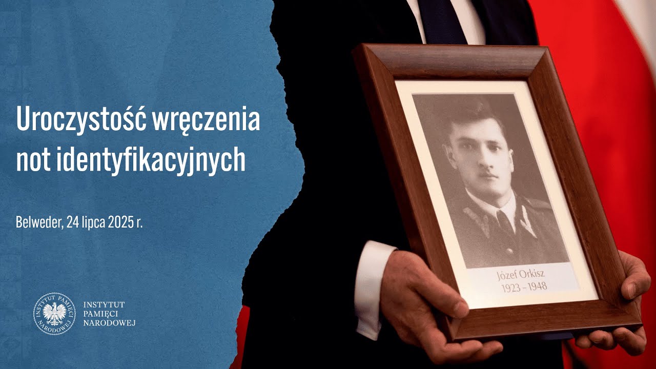 Uroczystość wręczenia not identyfikacyjnych rodzinom ofiar totalitaryzm&oacute;w &ndash; 24.07.2025