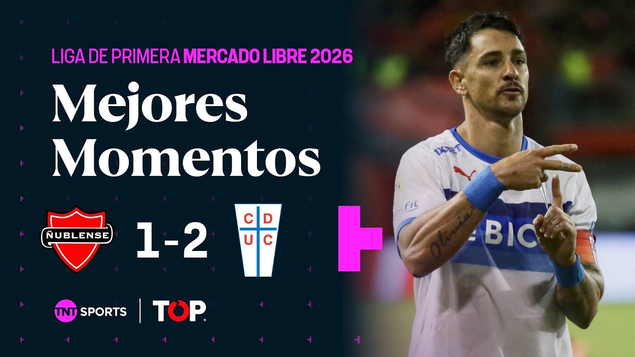 Compacto TOP | 🔴 Ñublense 1 - 2 ⚪️🔵 U. Católica | Liga de Primera Mercado Libre 2026 - Fecha 5