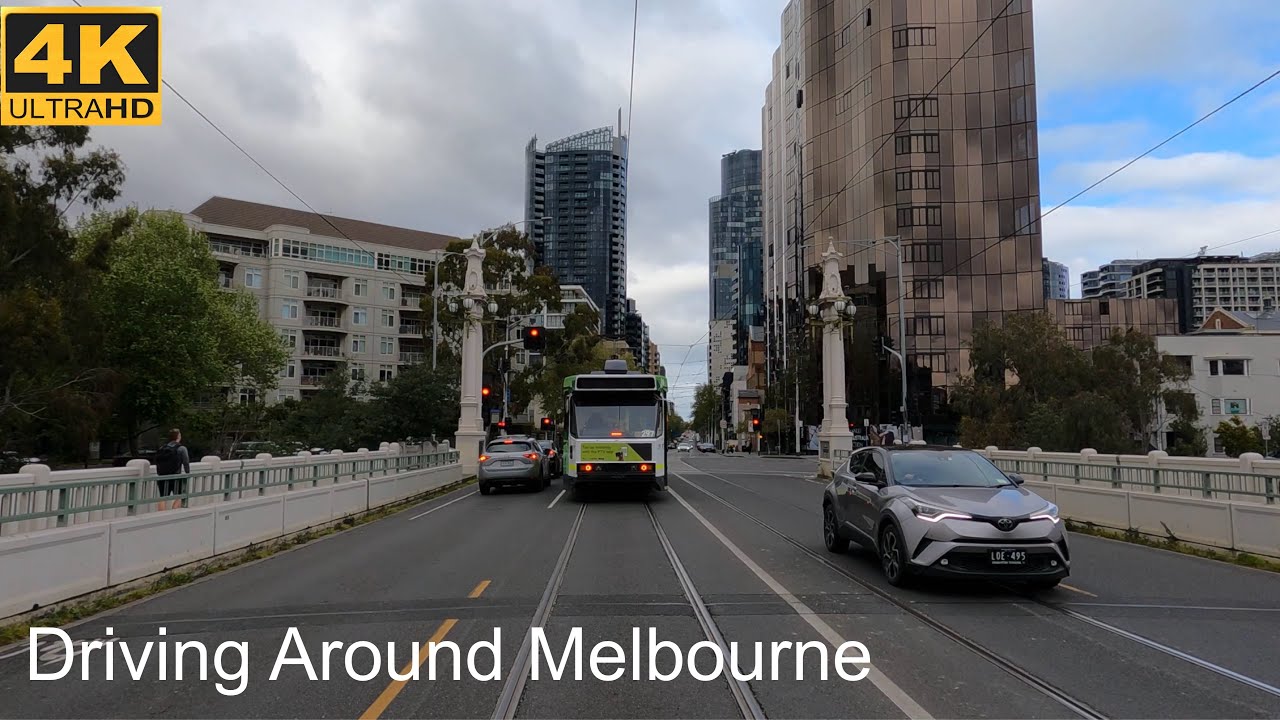 Driving Around Melbourne Australia | 4K UHD