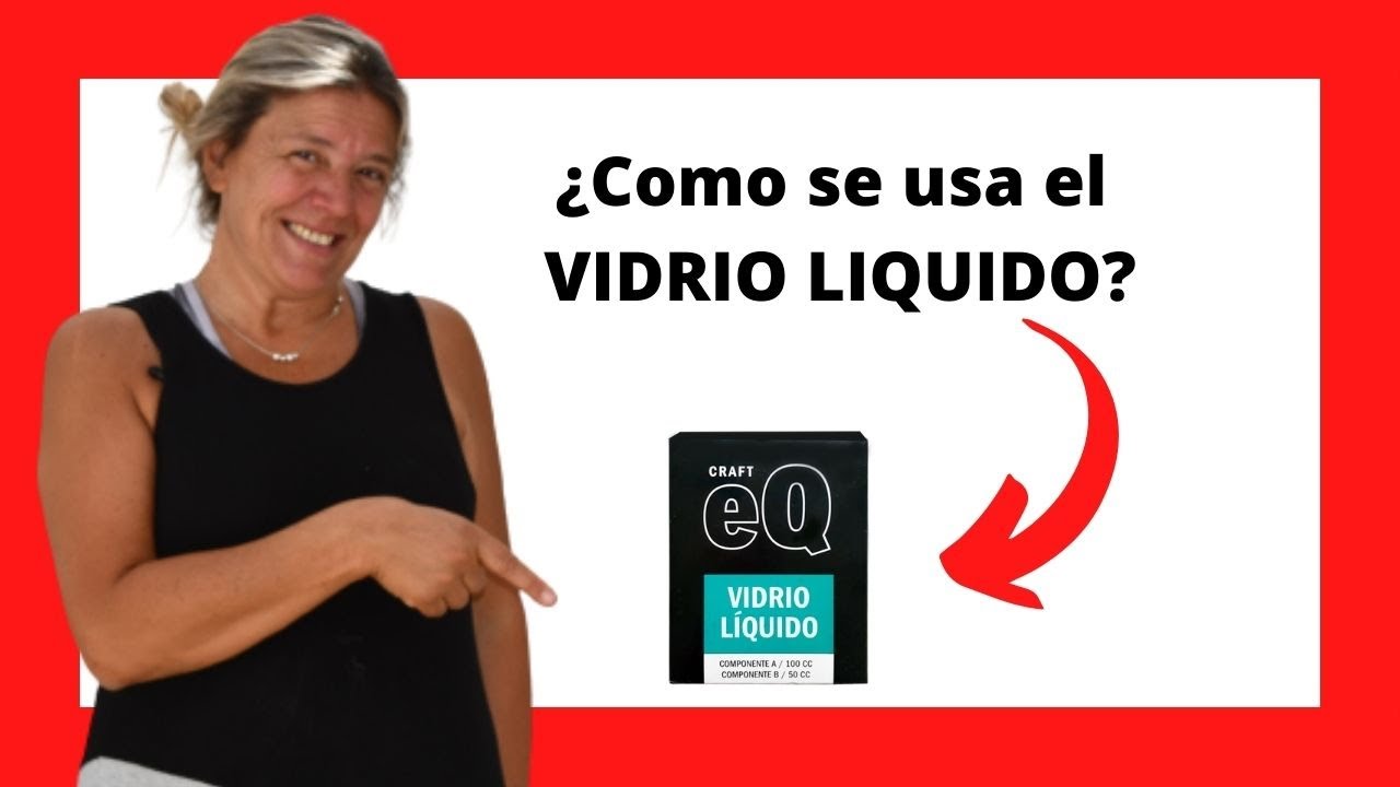 💥 VIDRIO LIQUIDO ¿Como se Usa?