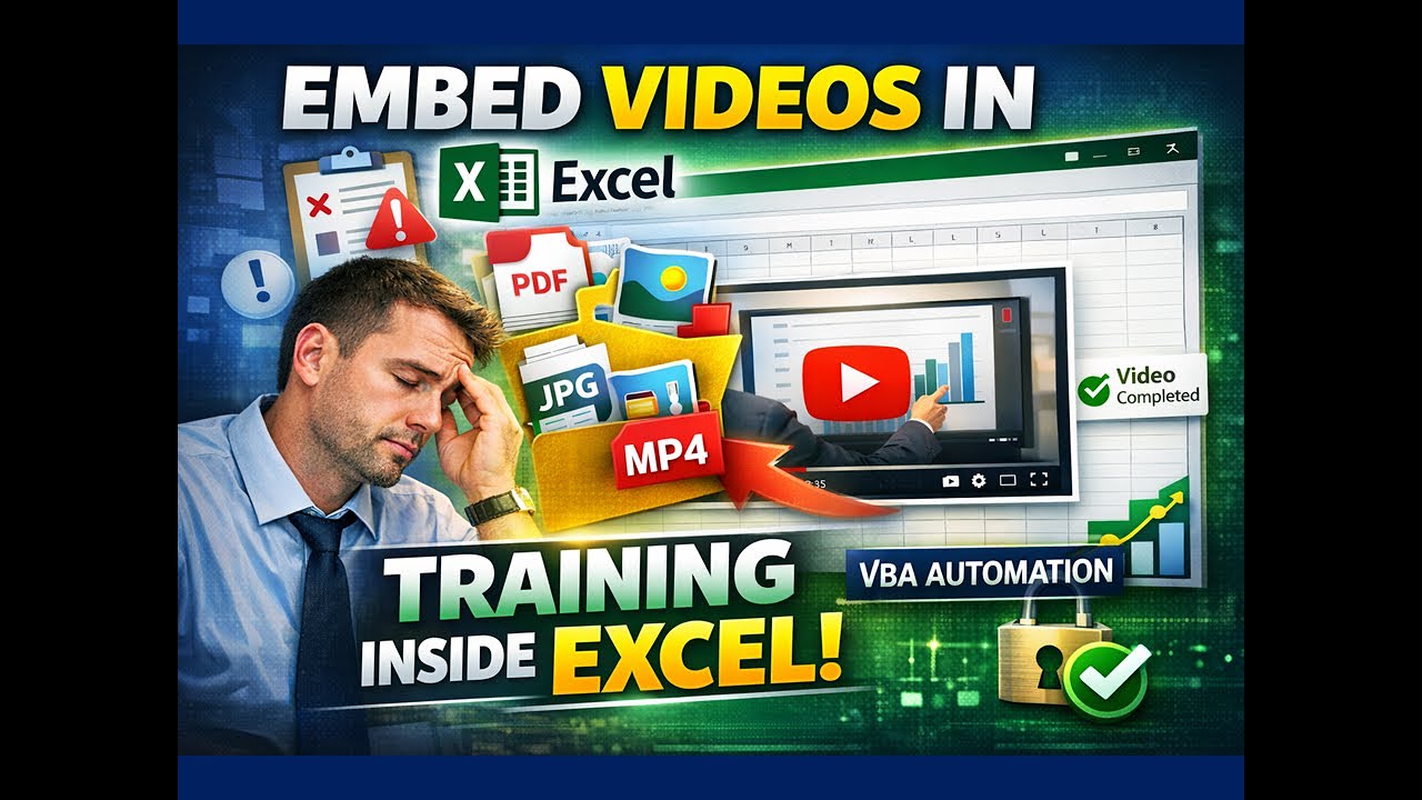 File Naming Convention in Excel VBA | Automate PDFs, Images & MP4 Videos