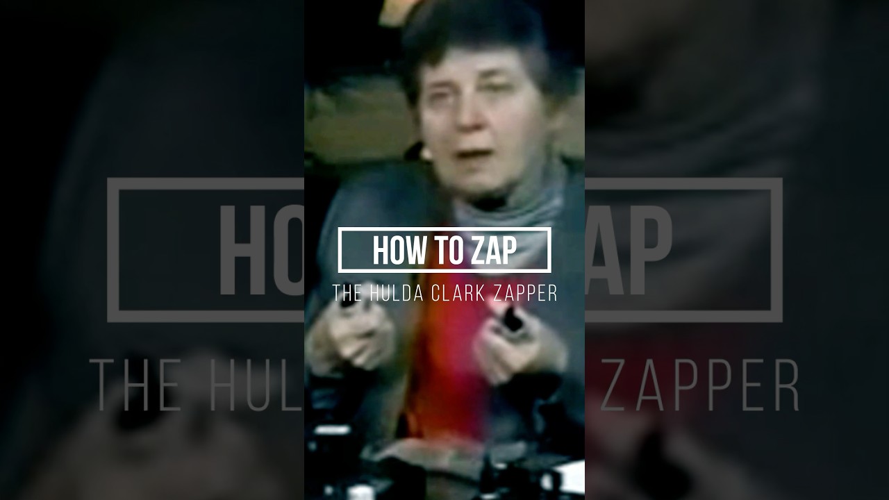 Hulda Clark demonstrates how to use the Zapper &mdash; more info at HuldaClark.com 🌅