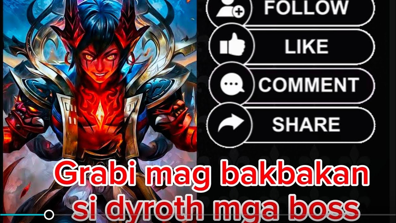 Grabi mag bakbakan si dyrroth mga bossing,,   ### Watch this ###