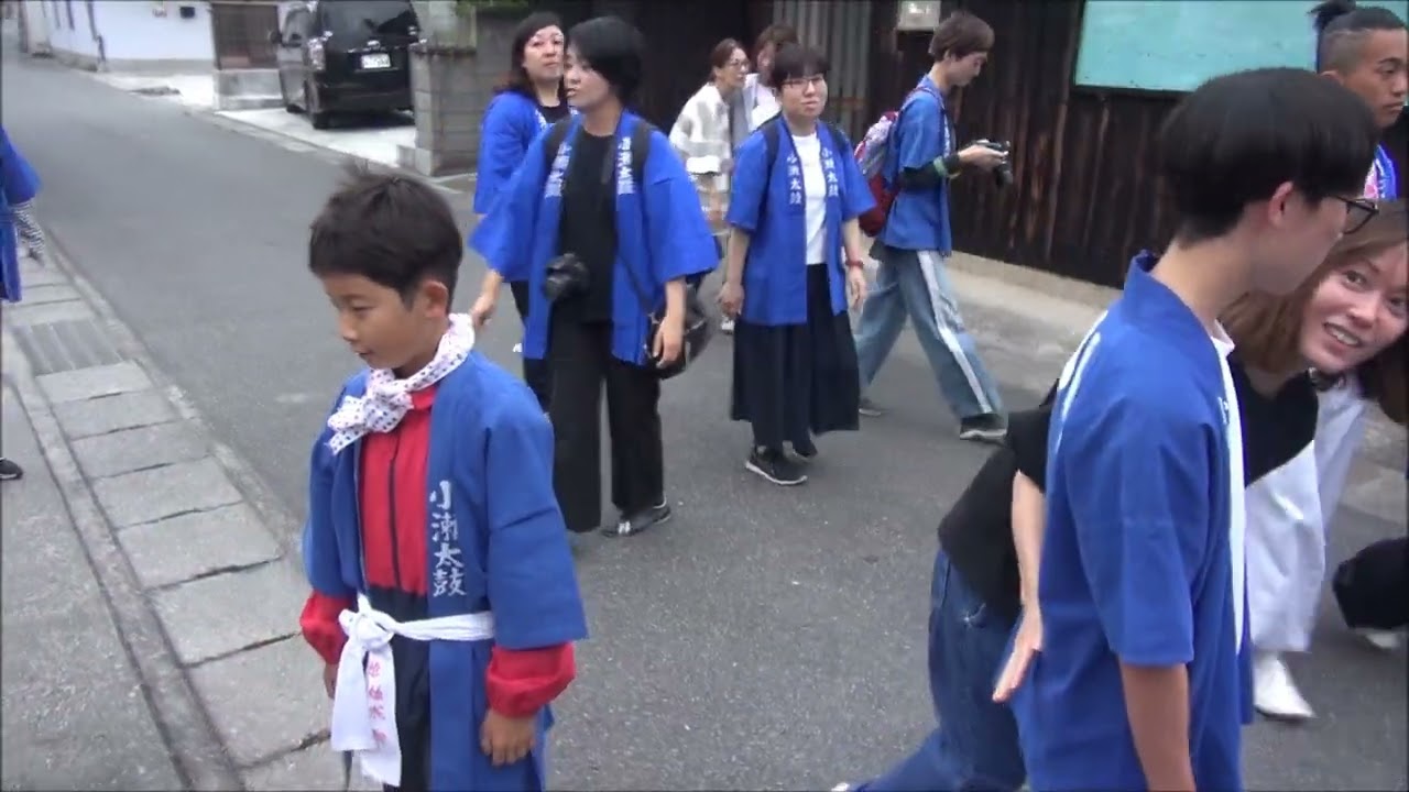 2023年令和五年10月14日　土庄八幡神社　小瀬の太鼓①　小瀬～千軒～柳