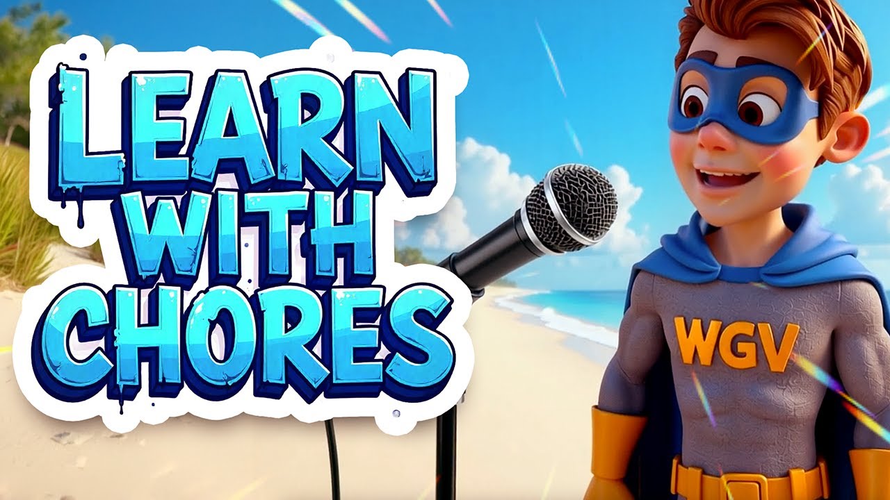 4 Important Values Kids Learn From Chores Animated Song