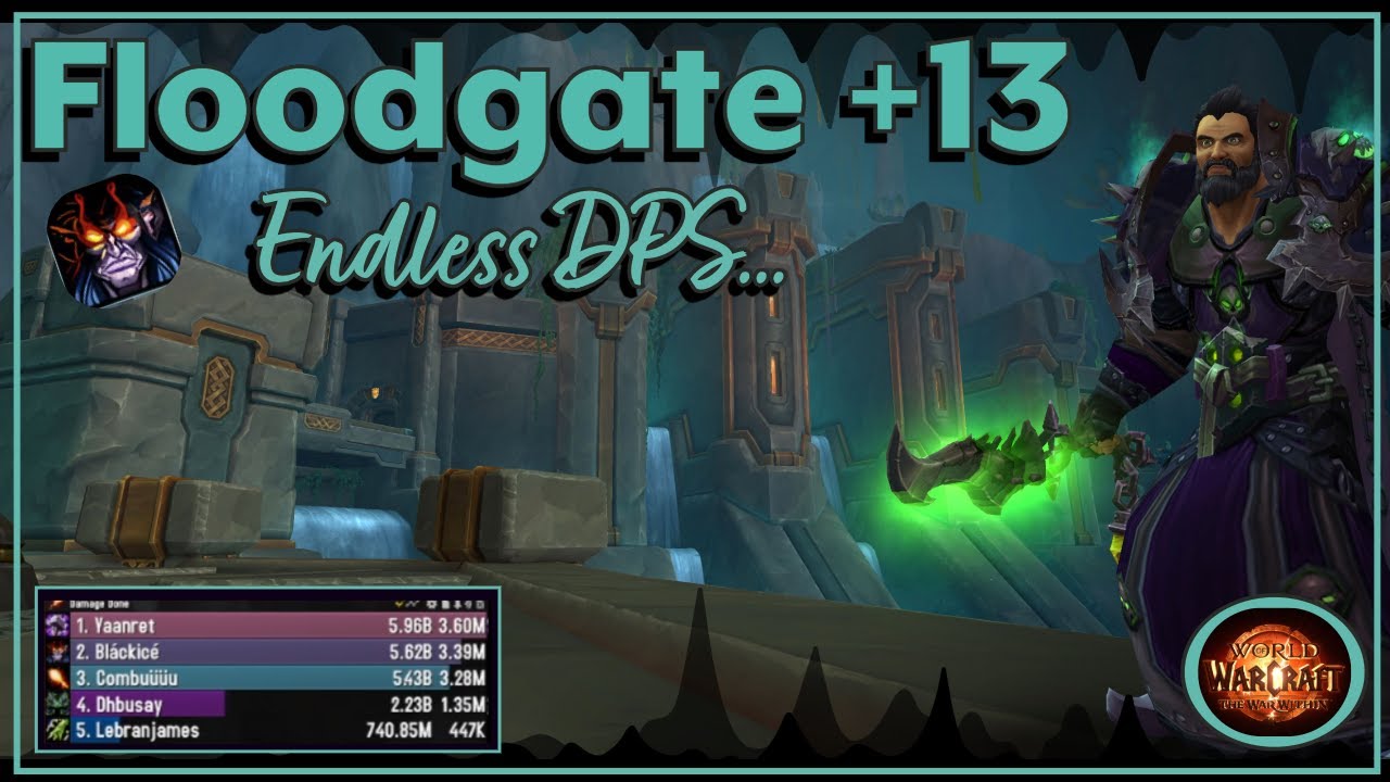 Demo Warlock M+ | 3.4m Overall DPS | Demonology | Operation Floodgate +13 | The War Within 11.1