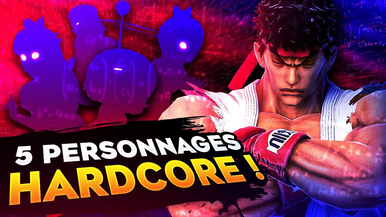 5 PERSOS les plus DIFFICILES à JOUER de SMASH BROS