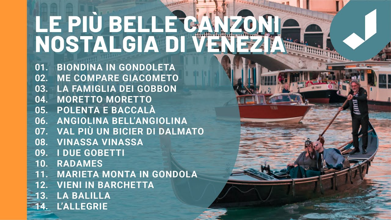 NOSTALGIA DI VENEZIA - Le più belle canzoni veneziane
