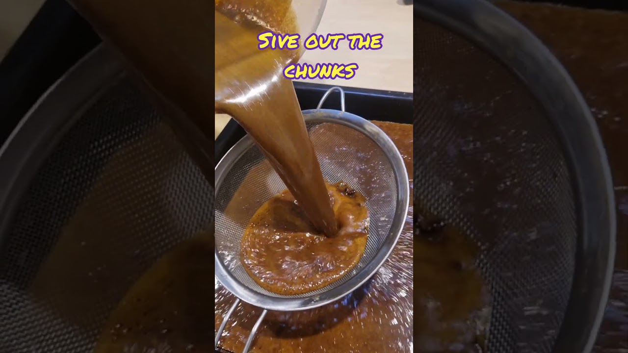 Processing Native Bee Propolis.#nativebee #beehive