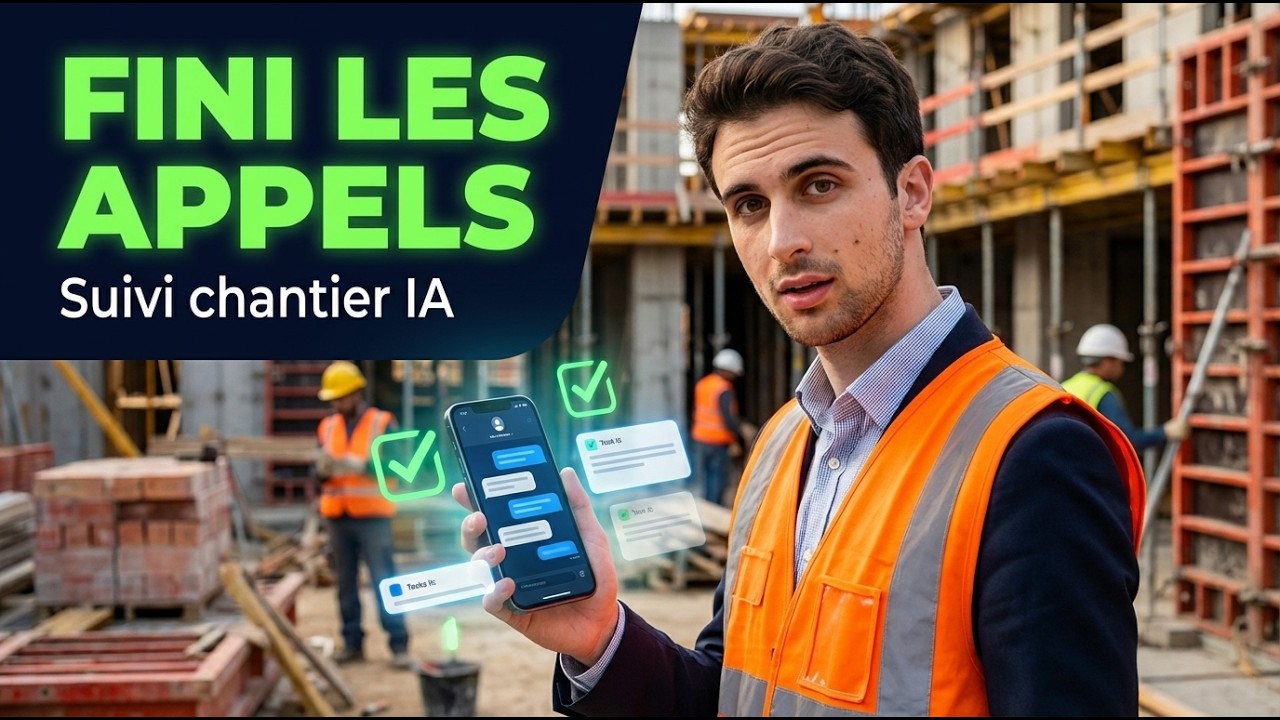Un message vocal Telegram met à jour tous ses chantiers en temps réel (démo complète)