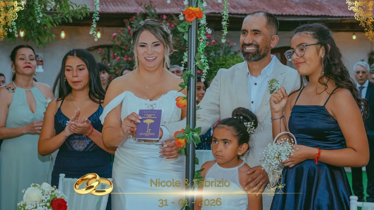 Nicole & Fabrizio | Una Historia de Amor Eterno 💍✨ | Matrimonio Club de Rodeo Gil Letelier