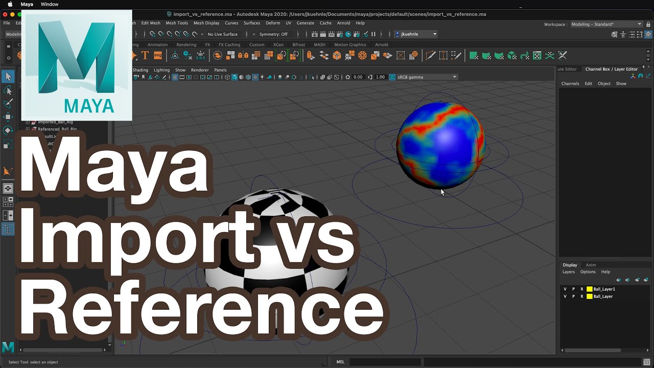 Mastering Maya: Importing vs Referencing Scene Files - A Comprehensive Tutorial