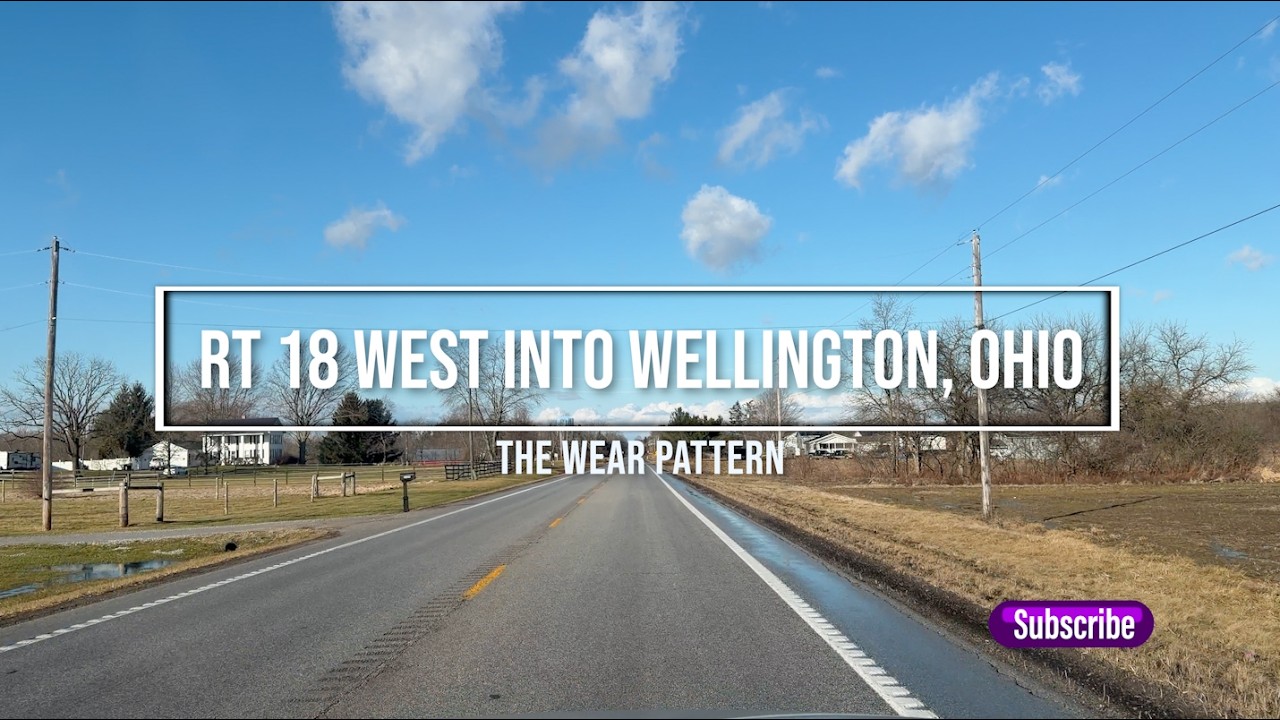 Sunny Cruise on Rt 18 West Toward Wellington, Ohio. |  The Wear Pattern
