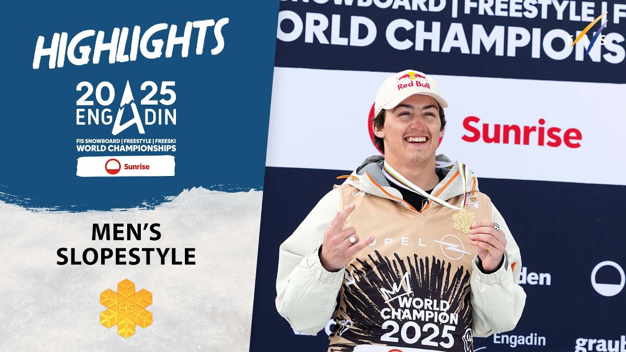 Brearley bests top rivals to notch Slopestyle title | Engadin 2025