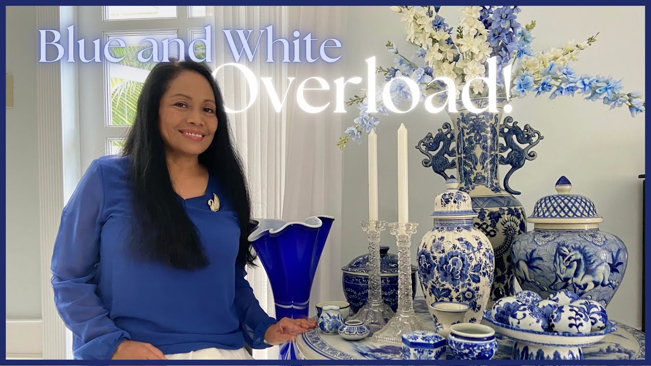 Моя последняя коллекция сине-белых изделий в стиле шинуазри! | Делфтский голландский коллекционны...
