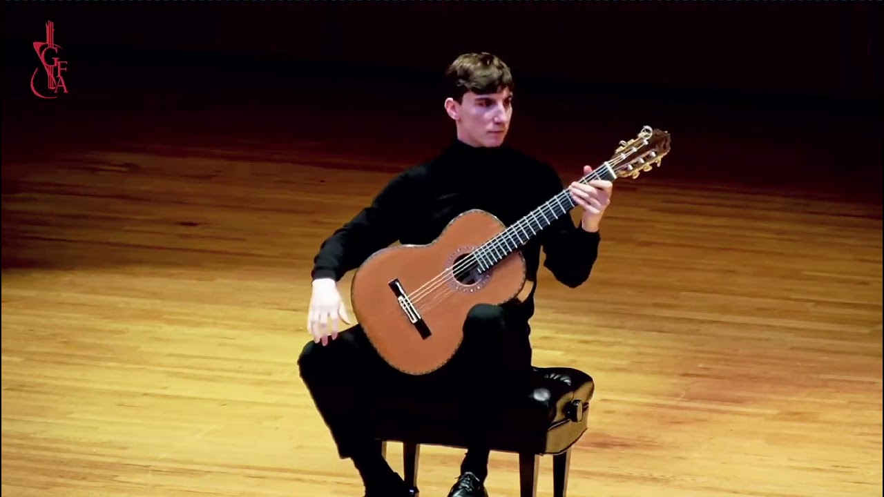 Andrzej Grygier and Muxin Li plays Sonata para Guitarra by Antonio José during the semi-final of GFA