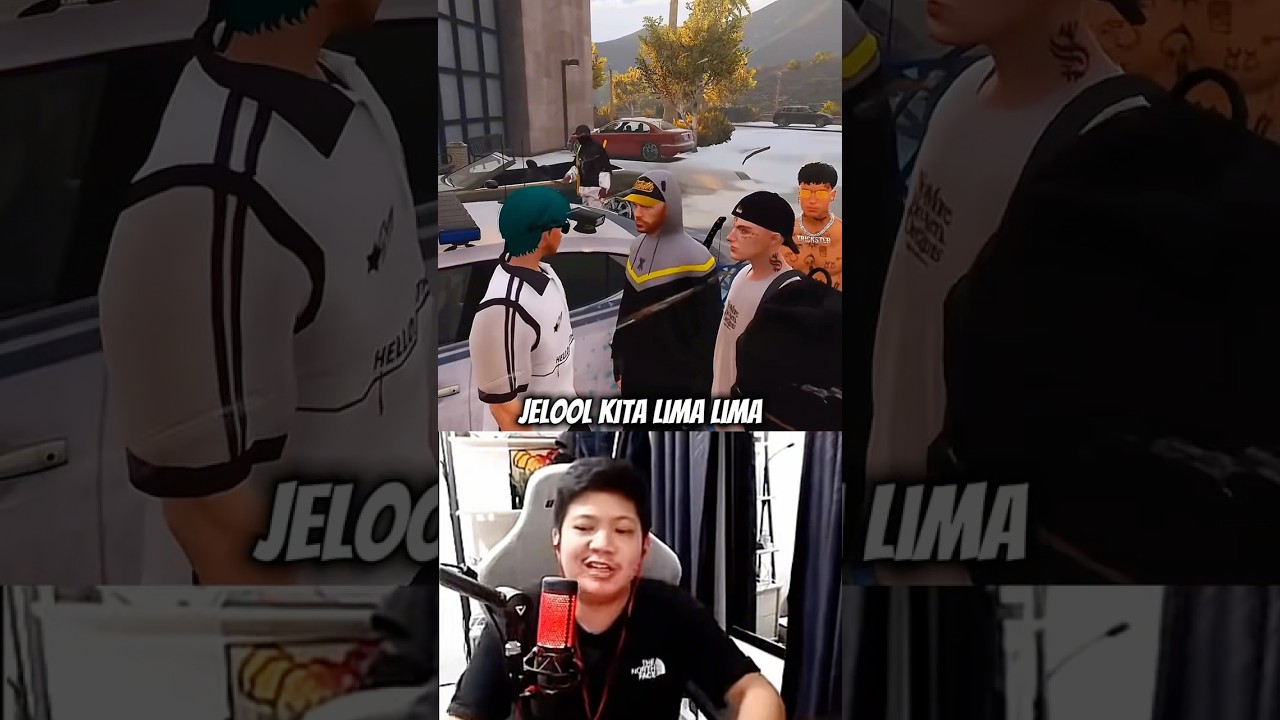 JELOOL KENA NINJA WKWK #shorts #dvinzi #gta5