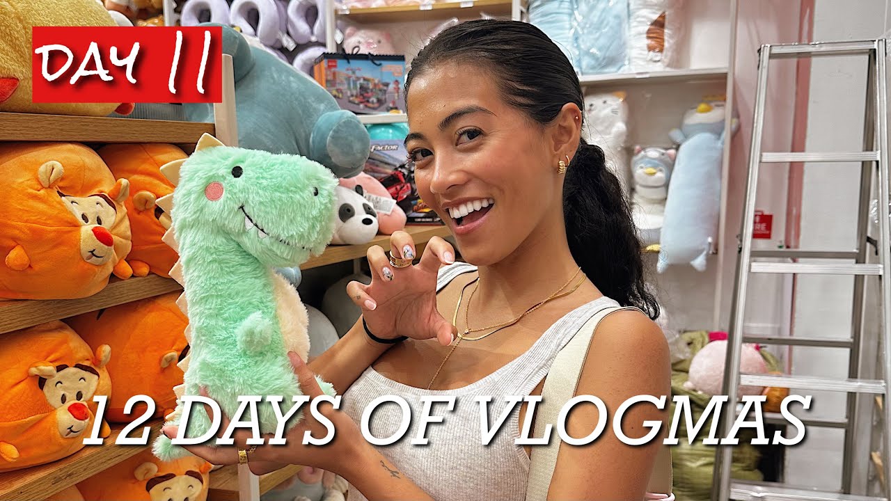 12 DAYS OF VLOGMAS (day 11)🎄christmas day at the mall, watching movies, mini haul + fam time!
