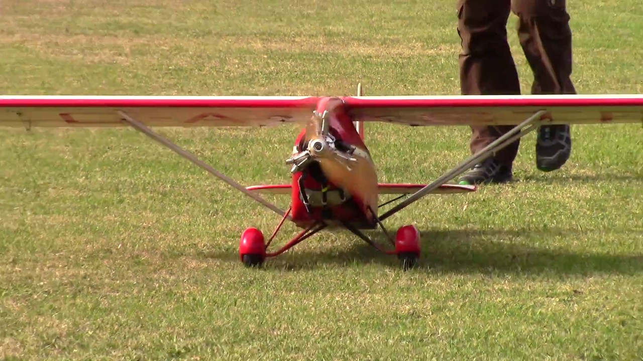 Camper Swift first fly with 3 cylinders radial engine
