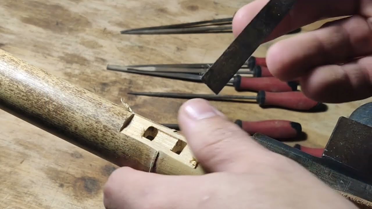 Crafting a Native American Style Flute