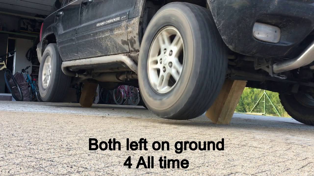 Jeep WJ Vari lock test