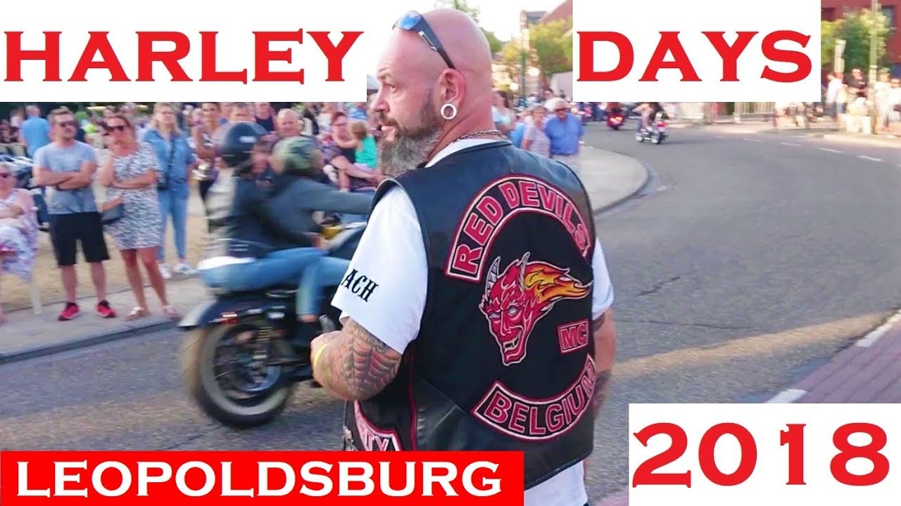 Red Devils MC Belgium @ Harley Days Leopoldsburg 2018