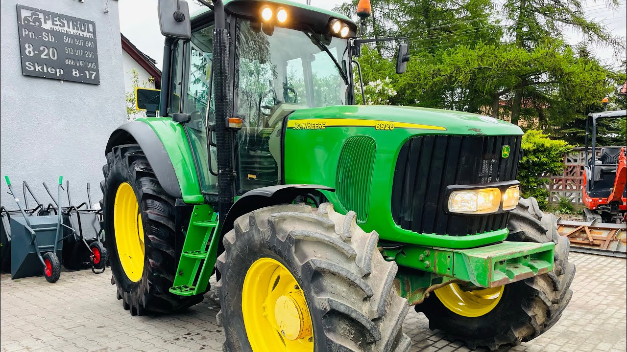 JOHN DEERE 6920 POWERQUAD, na sprzedaż/for sale, prezentacja,review, ENGINE SOUND *PESTROL*