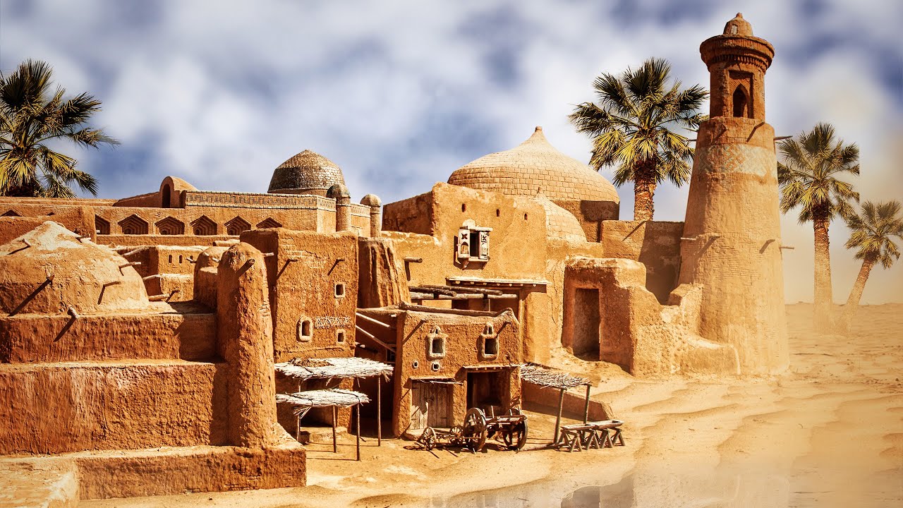 Desert Music - Beautiful Arabian Oud music - Old Bazar