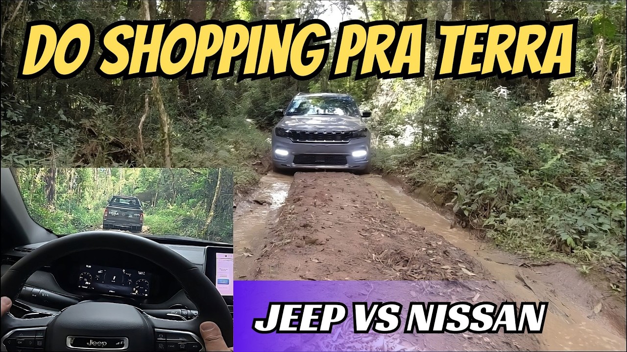 JEEP COMMANDER É PÁREO PRA FRONTIER ATTACK NA TERRA?