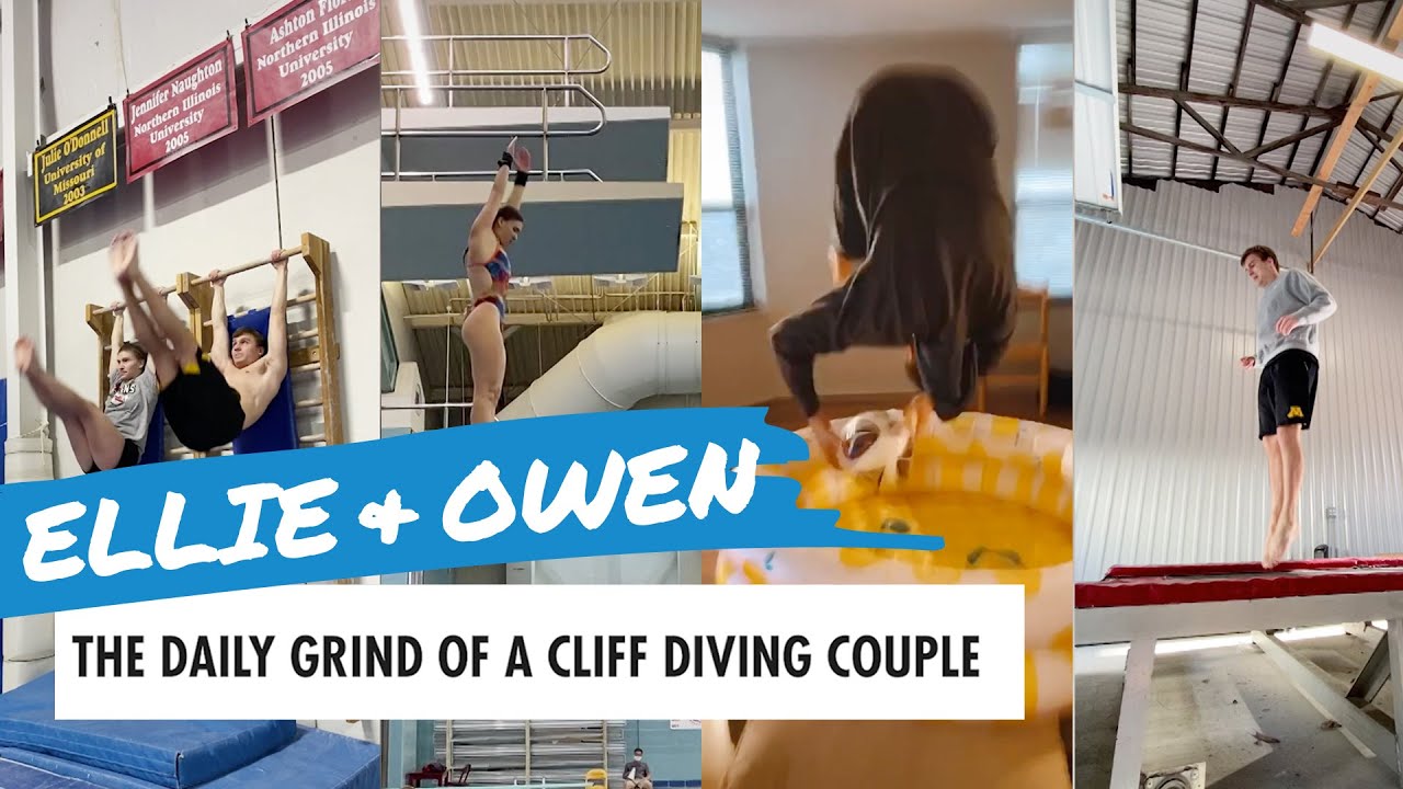 The Daily Grind Of A Cliff Diving Couple