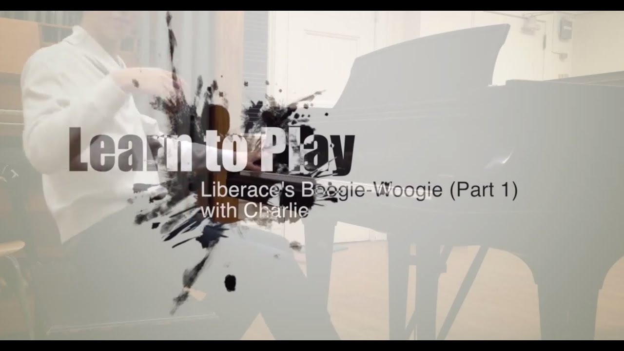 Part 1/3 (Left Hand) - Liberace-Style Boogie-Woogie - Learn to Play Piano with Charlie