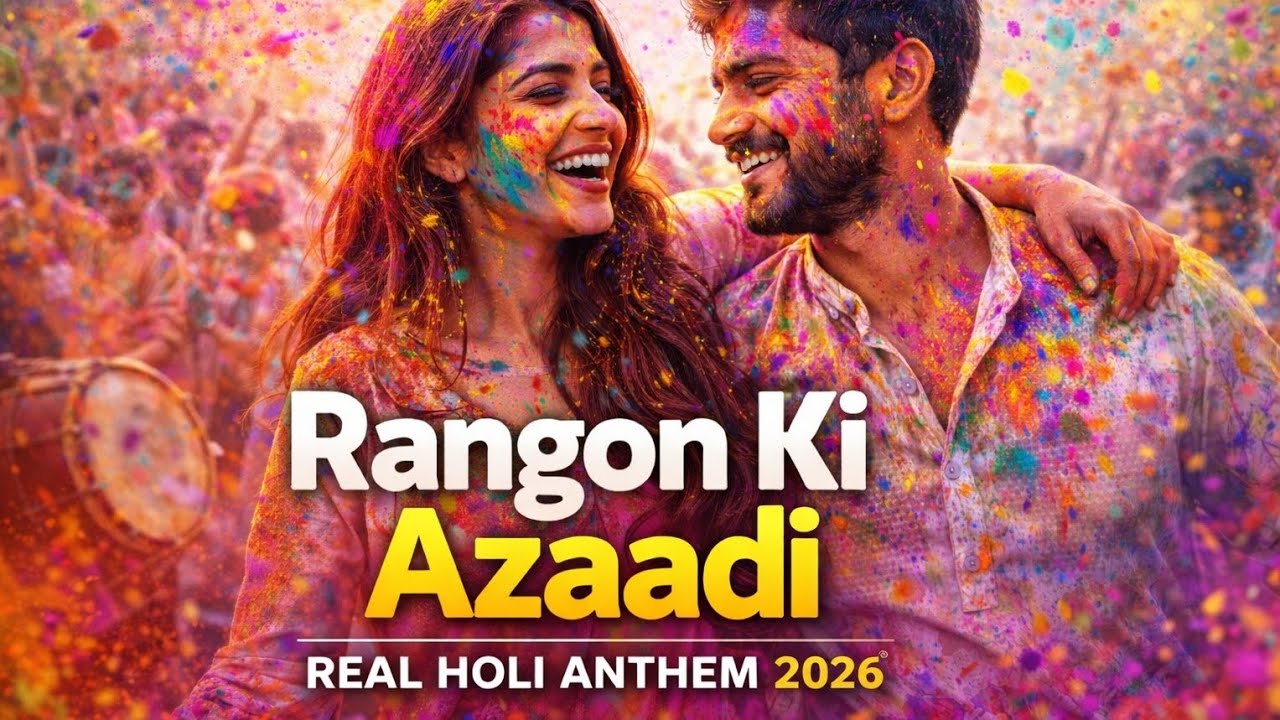 Rangon Ki Azaadi 2026 | Ultimate Holi Love Anthem | DJ Festival Blast#holi2026 