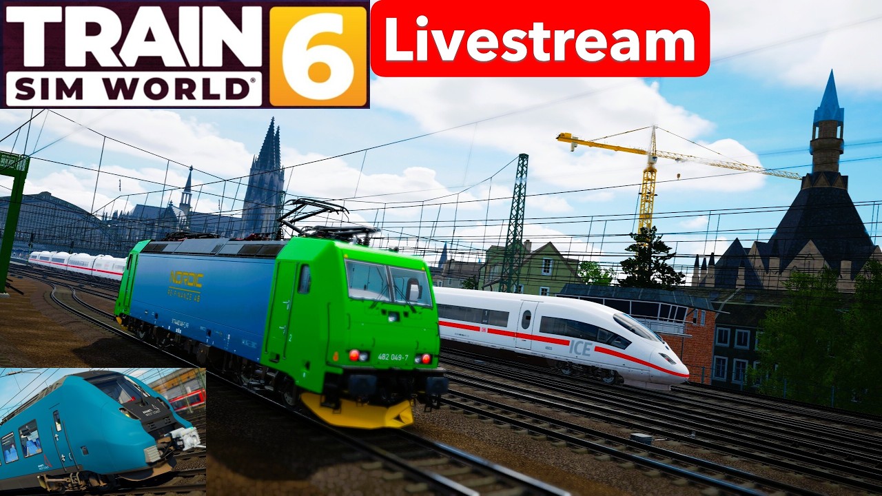 Train Sim World Köln - Aachen REMASTER Livestream TSW auf Deutsch