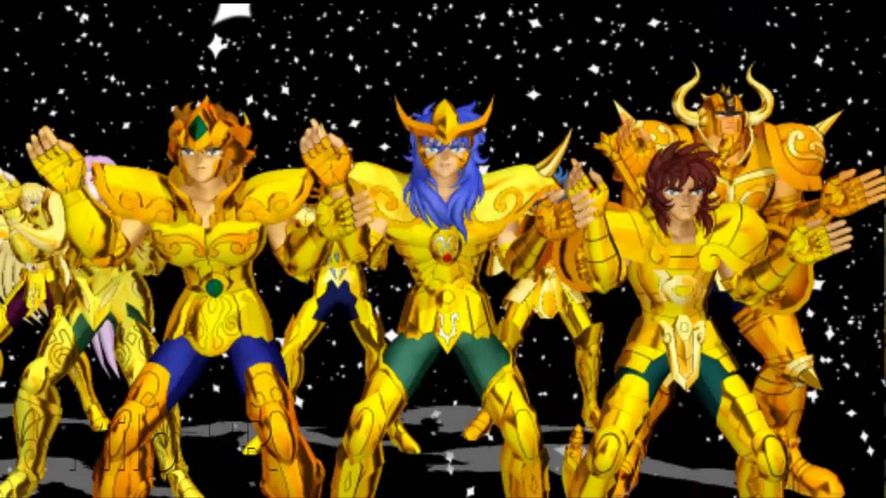 [mmd]Little Aplle saint seiya golds