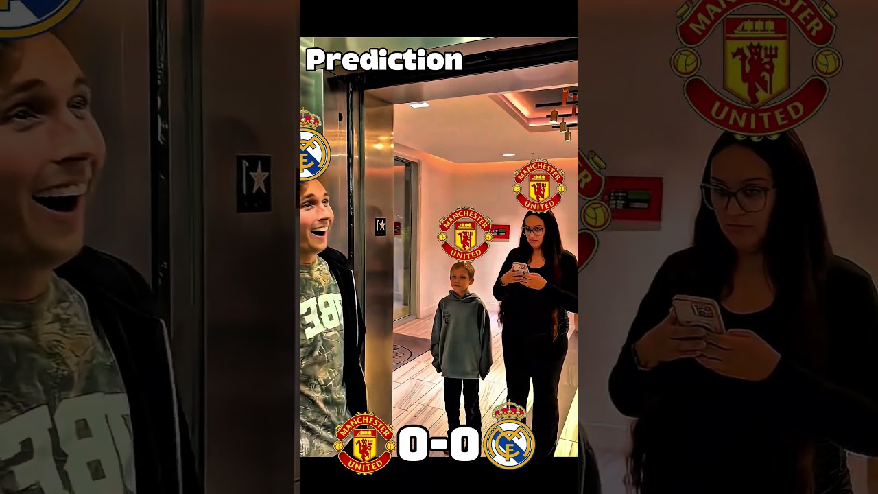 Can Manchester United Beat Real Madrid With 3-2 Prediction 🥶🔥