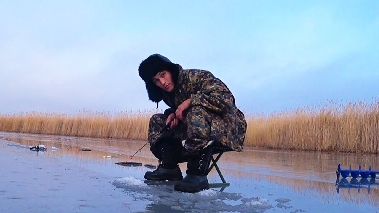 МҰЗ ЕРІП КЕТКЕН !!! балансир мен жерлицамен қысқы балық аулау