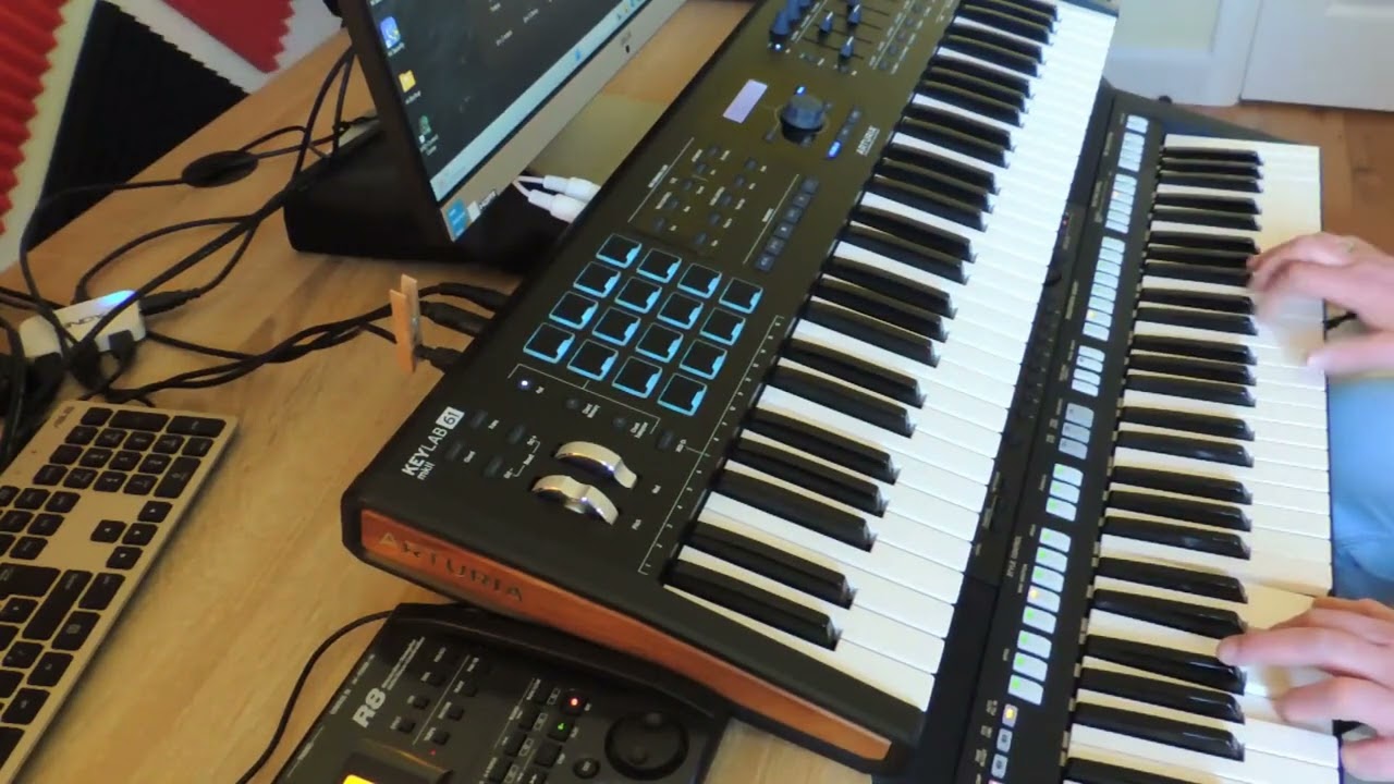 Never turn back - Donkey AdamL - Arturia MK II/ Yamaha PSR S775