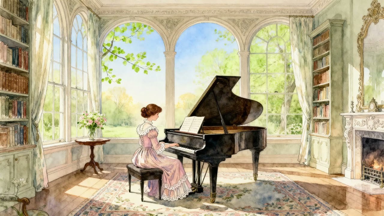 Soft Piano Music for Quiet Moments &mdash; A Serene Morning with Eliza