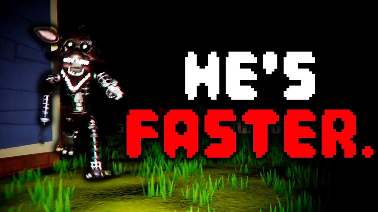 Speedrunner Plays The IGNITED FOXY Mod (Hello Neighbor)